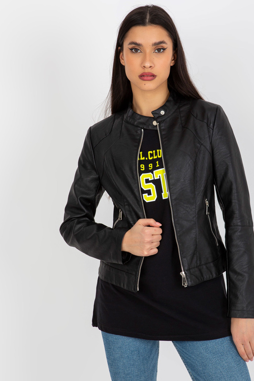 Juoda ekoodinė dviratininko striukė...