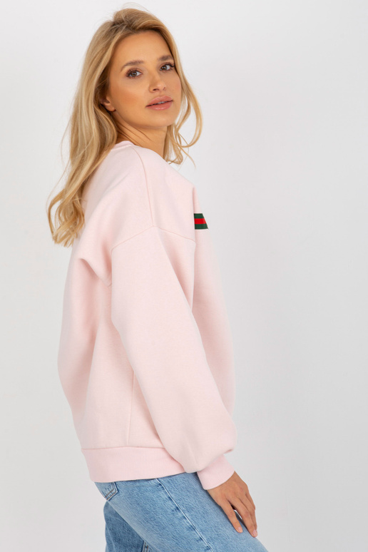 Šviesiai rožinis megztinis be gobtuvo... Šviesiai rožinis megztinis be gobtuvo...