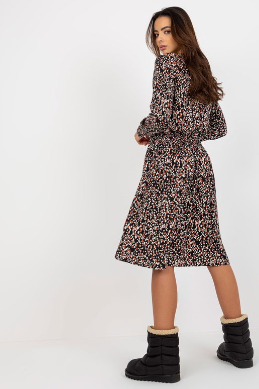 Juoda viskozės suknelė su FRESH MADE... Juoda viskozės suknelė su FRESH MADE...