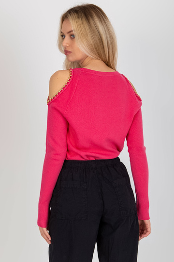 Fuksijos spalvos megztinis... 2