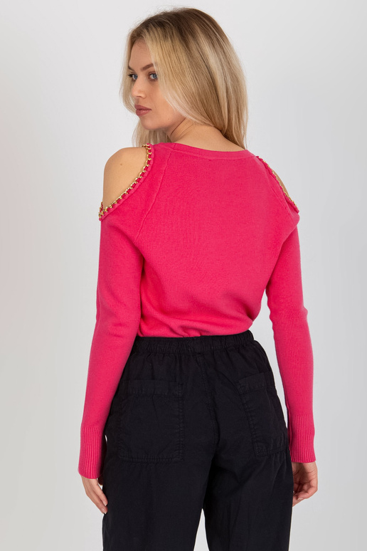 Fuksijos spalvos megztinis...