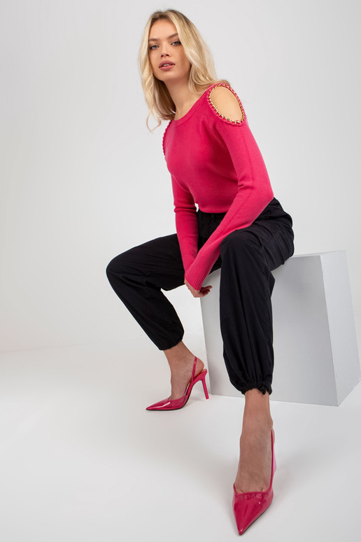 Fuksijos spalvos megztinis...