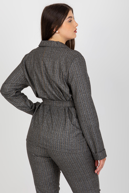 Pilkas plius dydžio švarkas nuo...