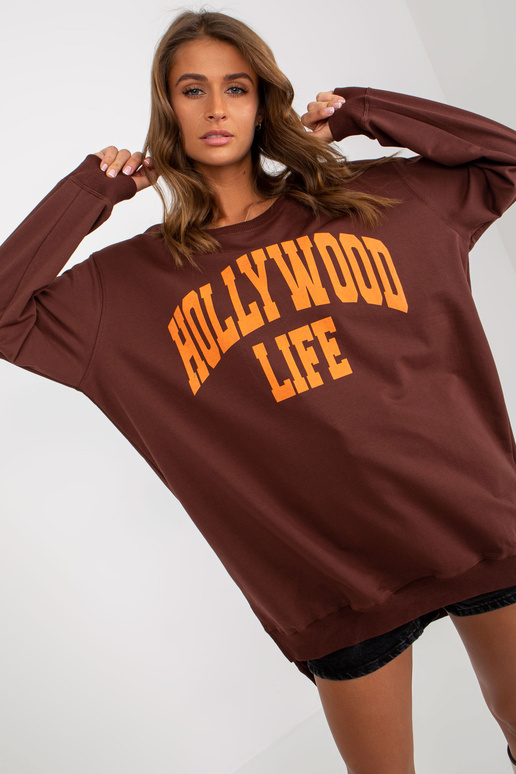 Bluza VI-BL-3102.01P D.RUDA/ORANŽINĖ