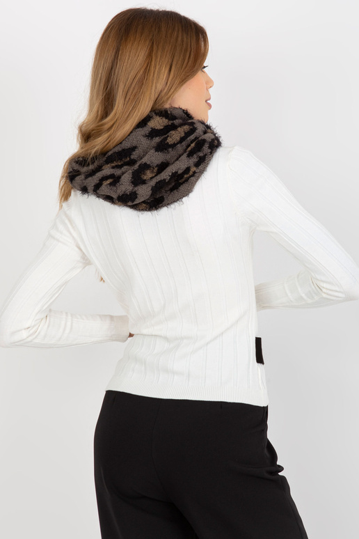 Pilkai juodas moteriškas leopterninis...