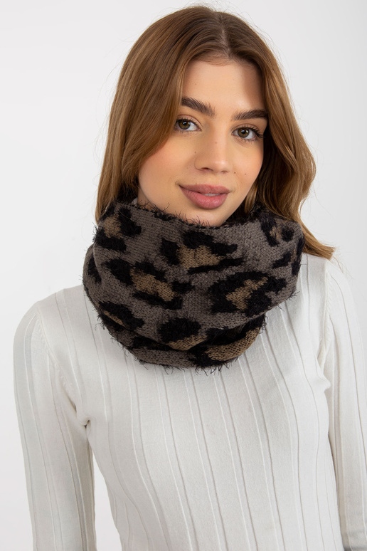 Pilkai juodas moteriškas leopterninis...