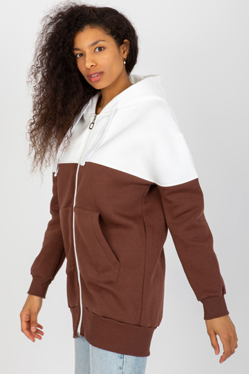 Ecru-rudas megztinis... 2