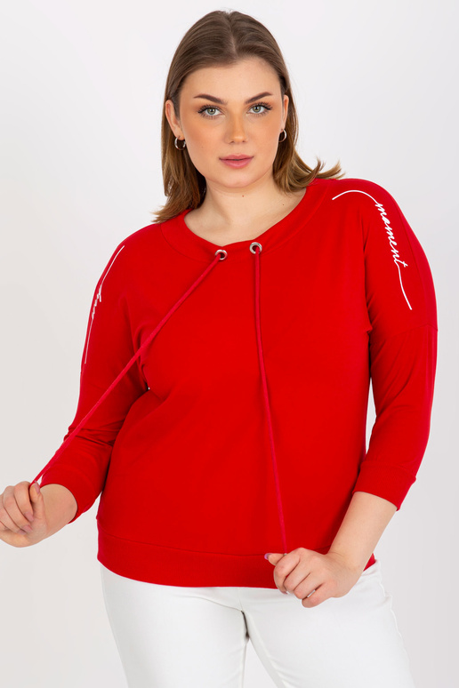Bluzka-RV-BZ-8459.10X-czerwony Bluzka-RV-BZ-8459.10X-czerwony