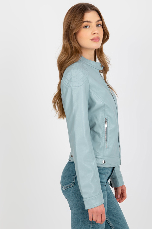 Šviesiai mėlyna ekoodinė dviratininko...