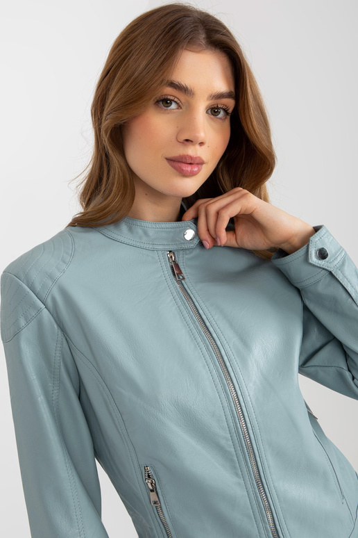 Šviesiai mėlyna ekoodinė dviratininko...