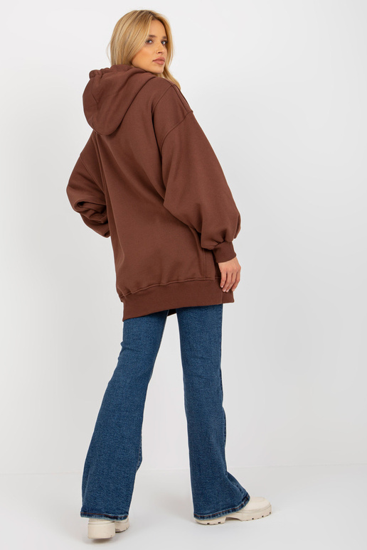 Tamsiai rudas ilgas megztinis,... Tamsiai rudas ilgas megztinis,...