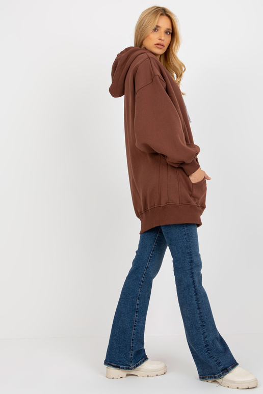 Tamsiai rudas ilgas megztinis,... Tamsiai rudas ilgas megztinis,...