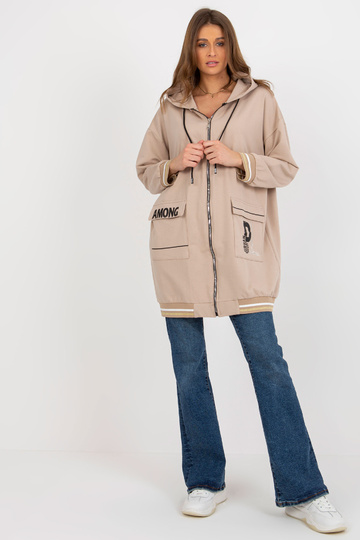 Smėlio spalvos ilgas...