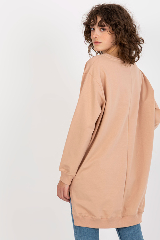 Bluza VI-BL-3102.01P BEIGE/ORANŽINĖ Bluza VI-BL-3102.01P BEIGE/ORANŽINĖ