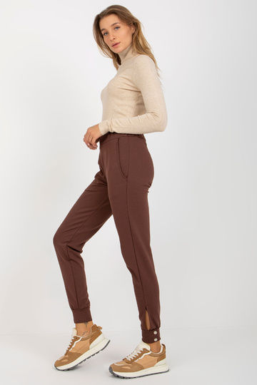 Rudos sportinės kelnės su...