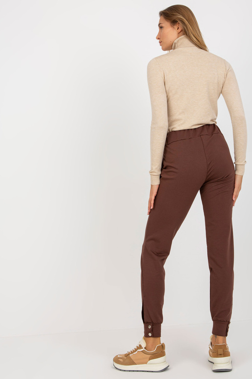 Rudos sportinės kelnės su...