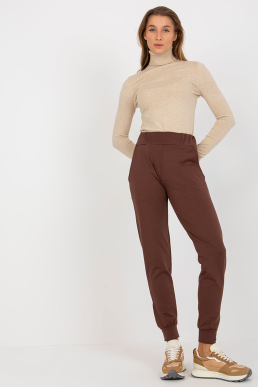 Rudos sportinės kelnės su...