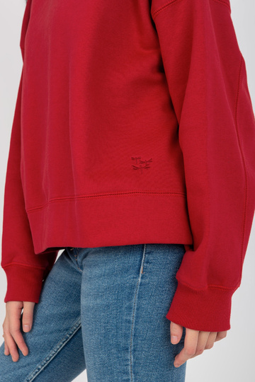 Raudonas megztinis su...