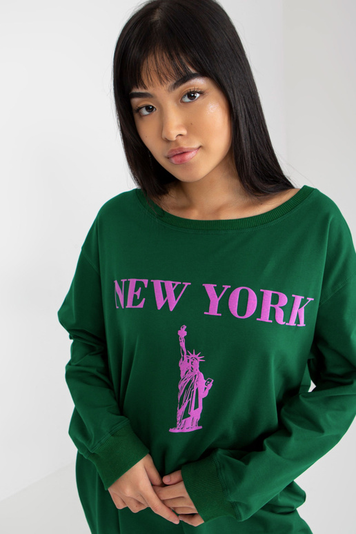 Bluza VI-BL-3212.15X D.GREEN/VIOLET Bluza VI-BL-3212.15X D.GREEN/VIOLET