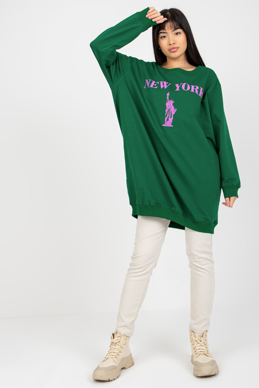 Bluza VI-BL-3212.15X D.GREEN/VIOLET Bluza VI-BL-3212.15X D.GREEN/VIOLET