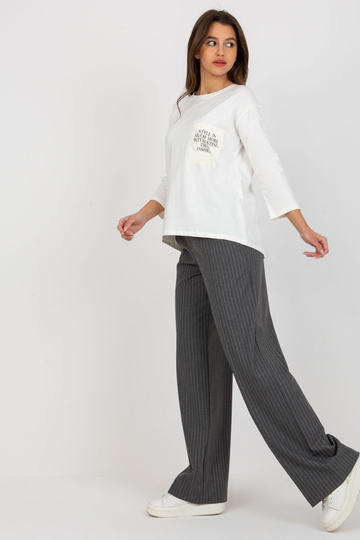 Ecru medvilnės laisvalaikio...