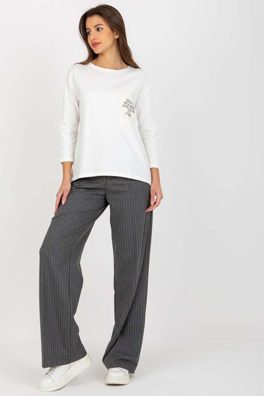 Ecru medvilnės laisvalaikio palaidinė... Ecru medvilnės laisvalaikio palaidinė...