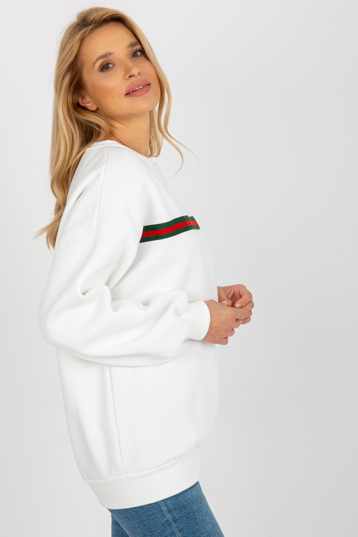 Ecru megztinis moteriškas oversize be... Ecru megztinis moteriškas oversize be...