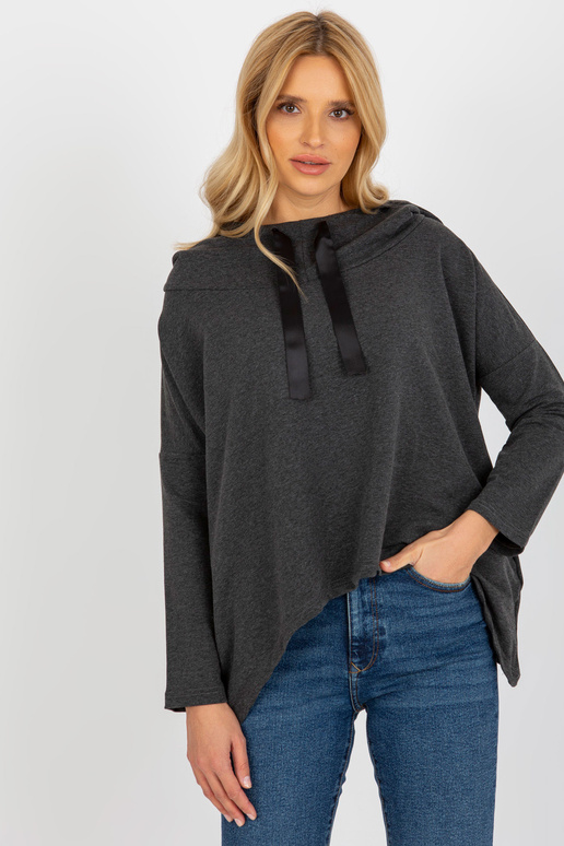 Tamsiai pilka asimetriška palaidinė... Tamsiai pilka asimetriška palaidinė...