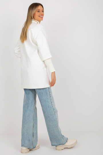 Ecru moteriškas paltas su... 2