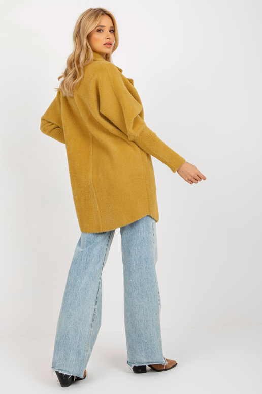 Garstyčių laisvas alpakų kailis su...