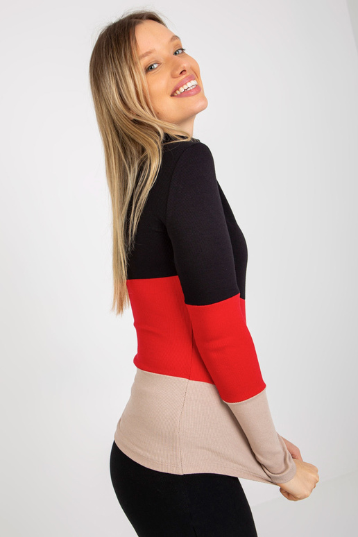 Juodos ir smėlinės spalvos moteriška...