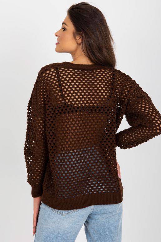 Rudas ažūrinis vasarinis megztinis...