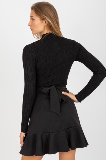 Moteriškas juodas megztinis... 2