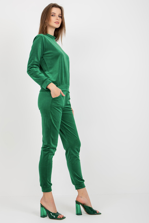 Žalias moteriškas veliūrinis...