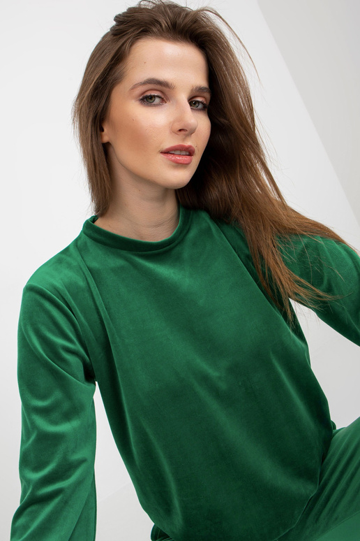 Žalias moteriškas veliūrinis...