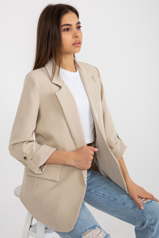 Šviesiai smėlio spalvos moteriškas...