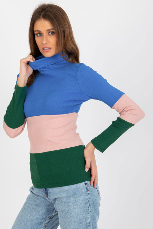 Tamsiai mėlyna ir žalia palaidinė su... Tamsiai mėlyna ir žalia palaidinė su...