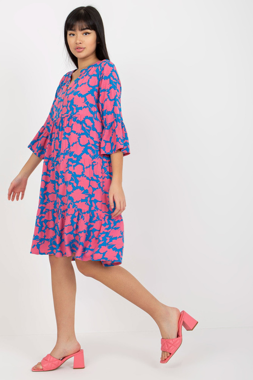 Sukienka-D73771M30214F-różowy Sukienka-D73771M30214F-różowy