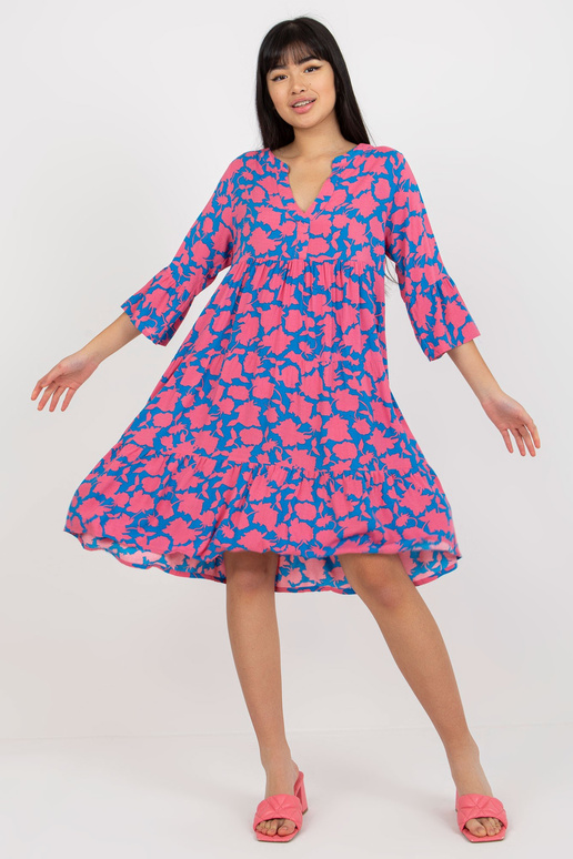 Sukienka-D73771M30214F-różowy Sukienka-D73771M30214F-różowy