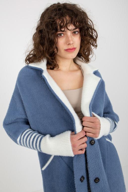 Tamsiai mėlynas moteriškas alpakų... Tamsiai mėlynas moteriškas alpakų...