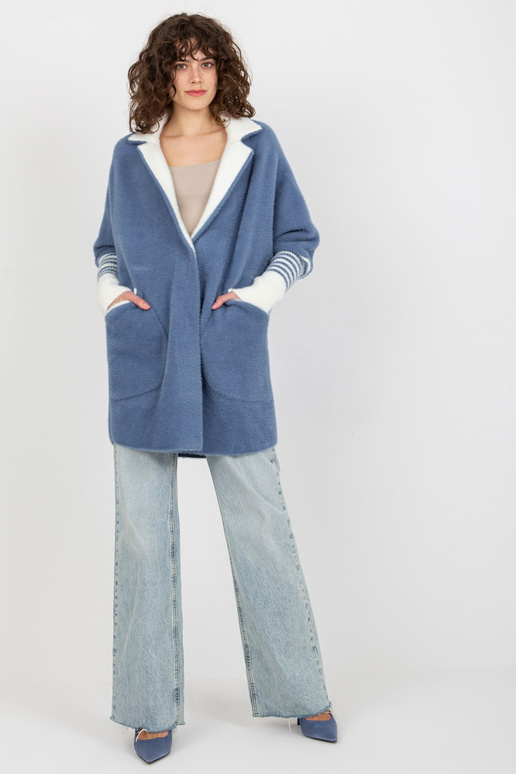 Tamsiai mėlynas moteriškas alpakų... Tamsiai mėlynas moteriškas alpakų...