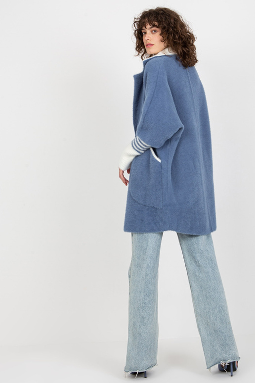 Tamsiai mėlynas moteriškas alpakų... Tamsiai mėlynas moteriškas alpakų...