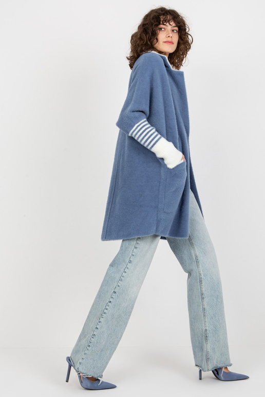 Tamsiai mėlynas moteriškas alpakų... Tamsiai mėlynas moteriškas alpakų...