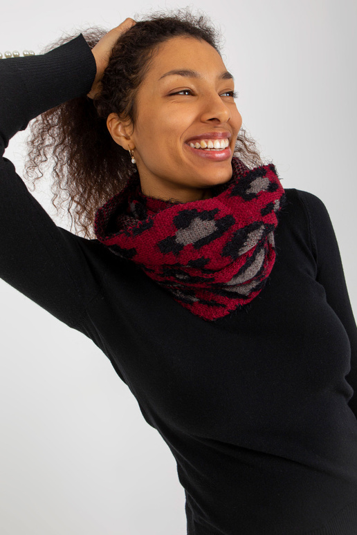 Raudonos ir juodos spalvos moterų...