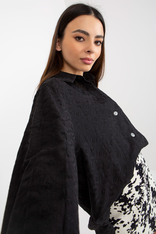 Juodi ažūriniai oversize marškiniai... Juodi ažūriniai oversize marškiniai...