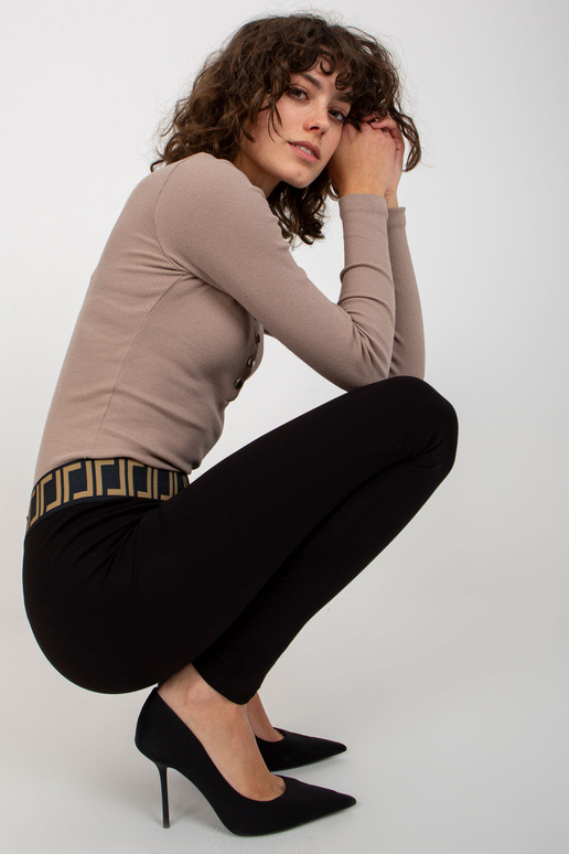 Juodos medvilnės laisvalaikio...