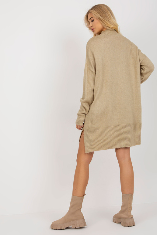 Smėlio spalvos ilgas oversize...