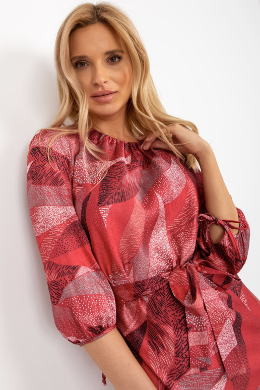 Bordo spalvos midi kokteilinė suknelė... Bordo spalvos midi kokteilinė suknelė...