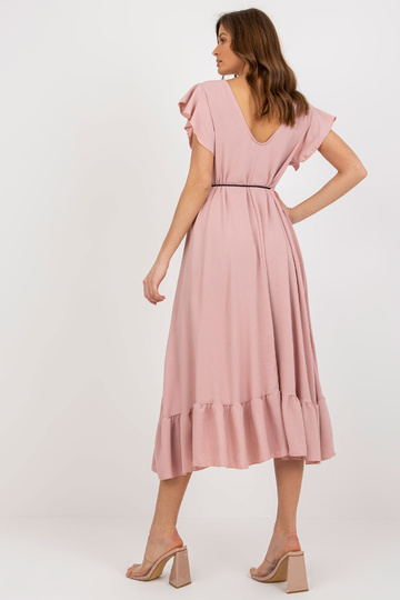 Šviesiai rožinė midi...