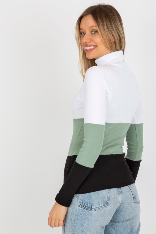 Ecru-juoda prigludusi palaidinė su... Ecru-juoda prigludusi palaidinė su...